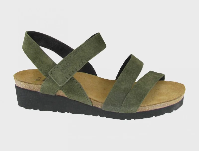 Naot Kayla (Women's) -  Oily Olive Suede