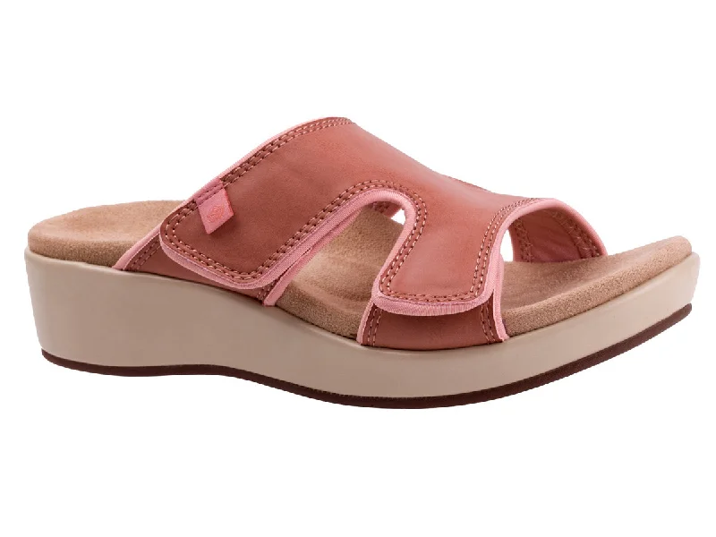 Spenco Karla Wedge (Women's) - Coral Cloud