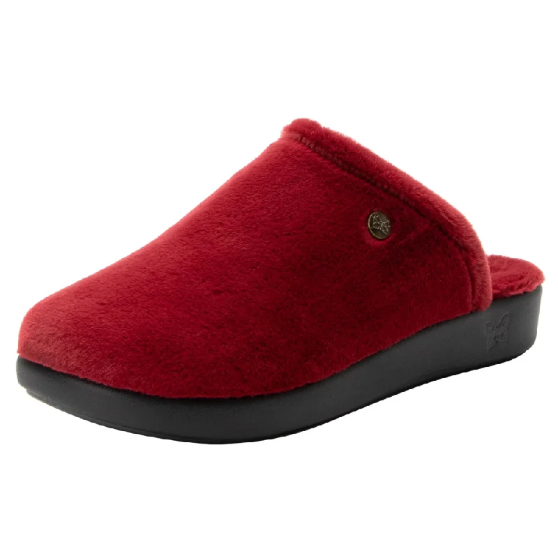 Alegria Comfee Wuzzy Wine Slipper (Women's)