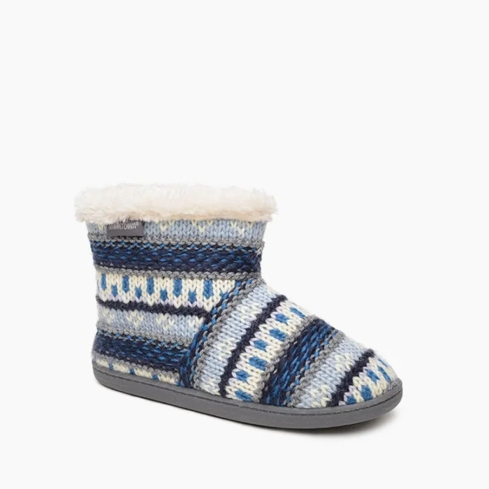 Betty Slipper in Blue Multi