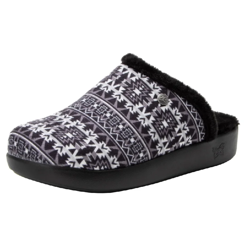 Alegria Comfee Santa Fe Grey Slipper (Women's)