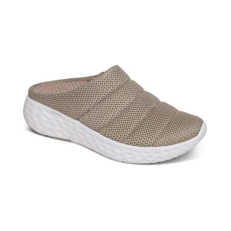 Harley Slip On Mule in Taupe