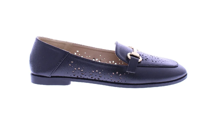 Women Loafer with Laser Cut Designs