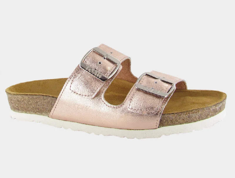 Naot Santa Barbara (Women's) - Soft Rose Gold Leather