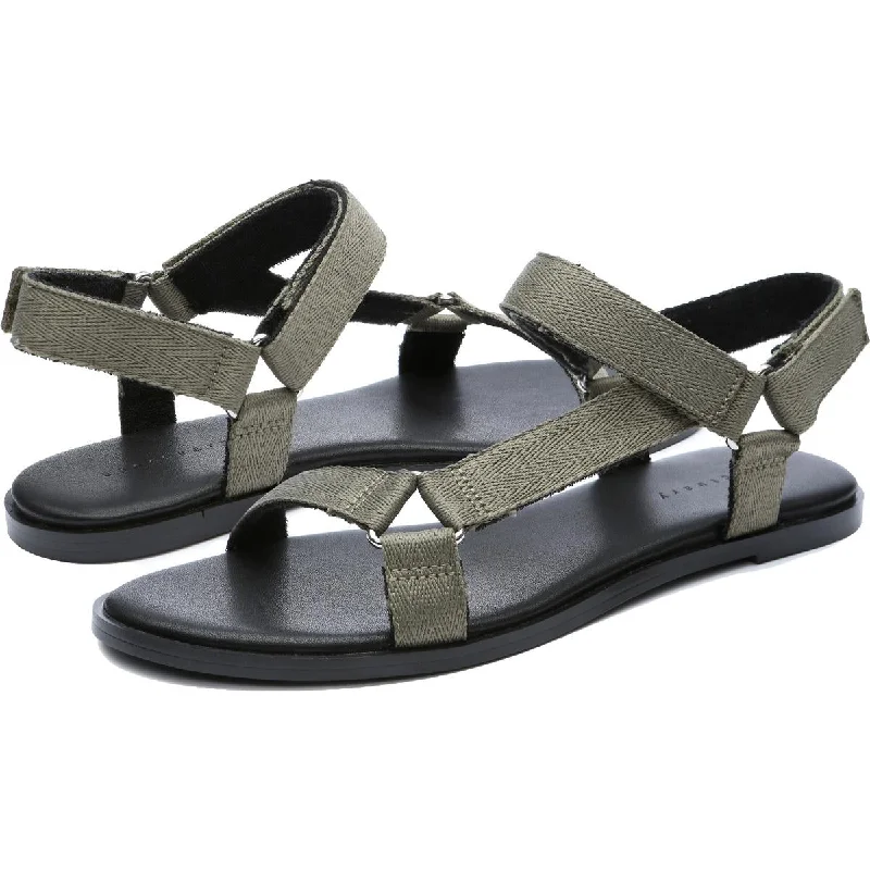 Sanctuary Womens Sway Strappy Ankle Flat Sandals