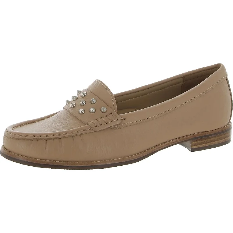 Driver Club USA Womens Loisville Leather Slip-On Loafers