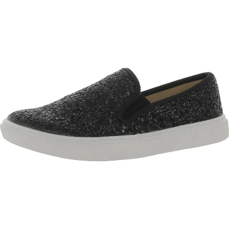 Feversole Womens Glitter Slip On Loafers