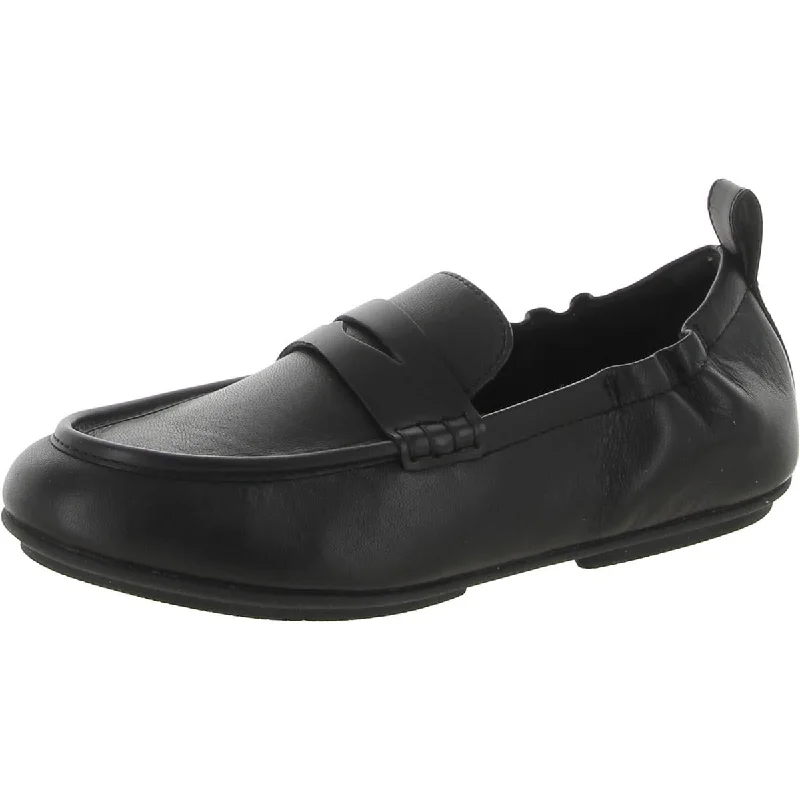 Fitflop Womens Allegro Leather Slip On Loafers