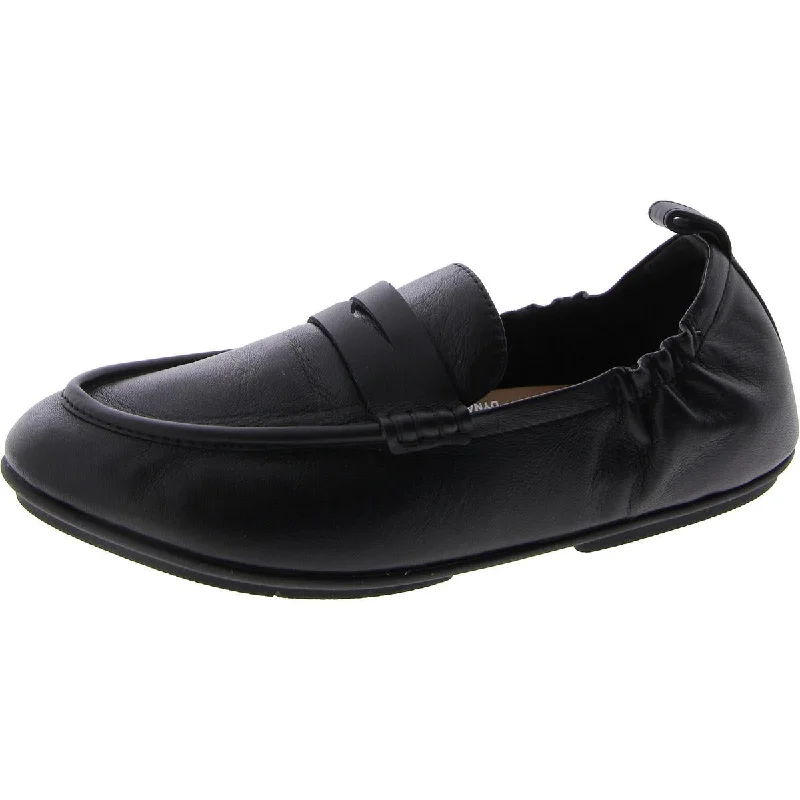 Fitflop Womens Leather Ballet Loafers