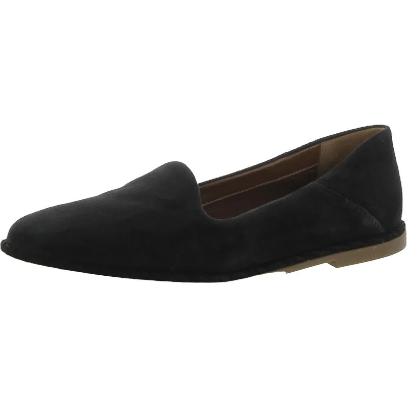 Franco Sarto Womens Jasmine Suede Slip-On Loafers