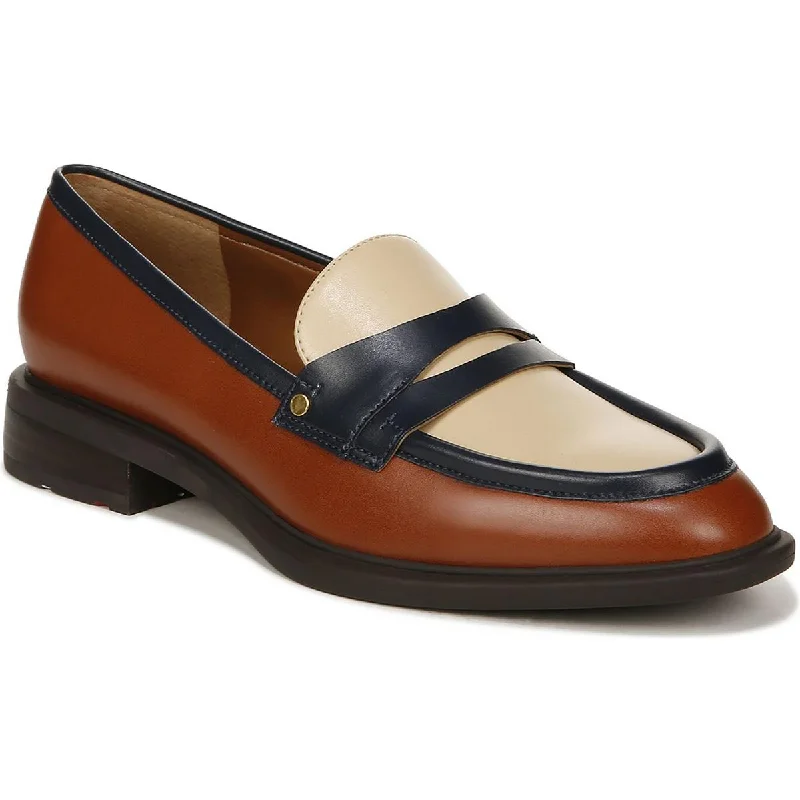 Franco Sarto Womens L-Edith2 Comfort Insole Faux Leather Loafers