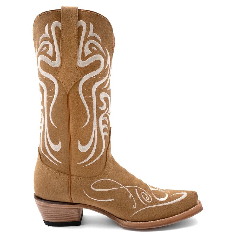 Belle Embroidered Snip Toe Cowboy Boots