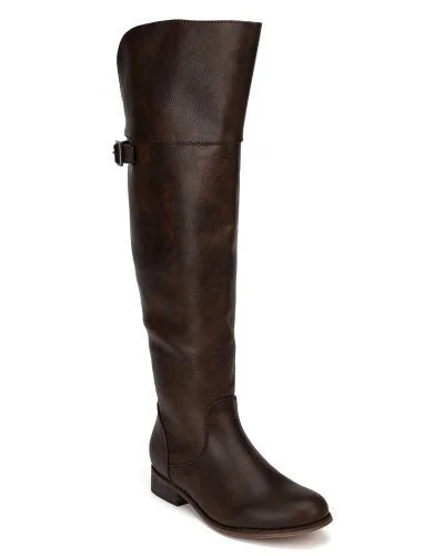 Women's Rider-24 Equestrian Motorcycle Over the Knee Riding Boots