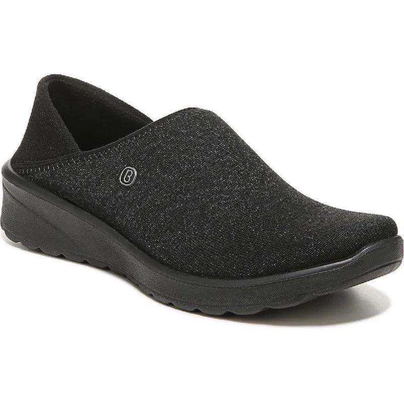 Bzees Womens Get Away Fitness Lifestyle Slip-On Sneakers