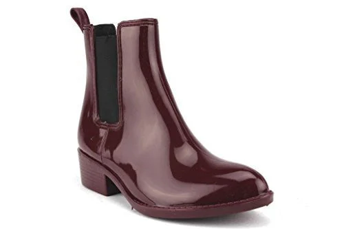 Women's Roman Jelly Ankle High Rain Boots