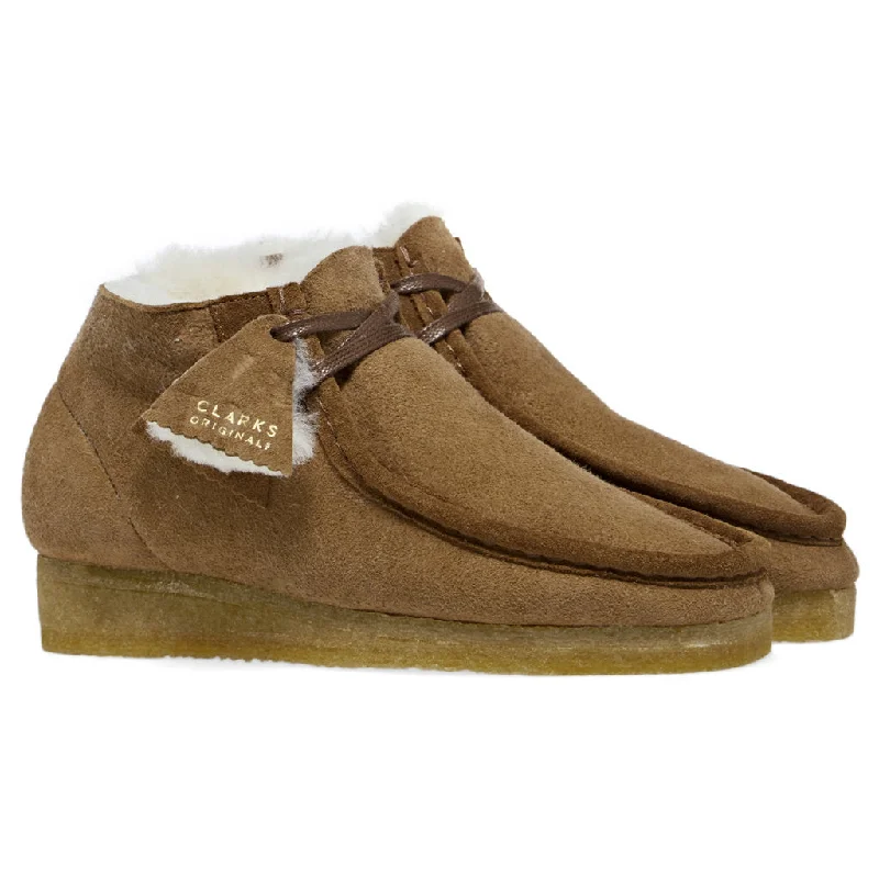 Wallabee Suede Leather Women's Boots