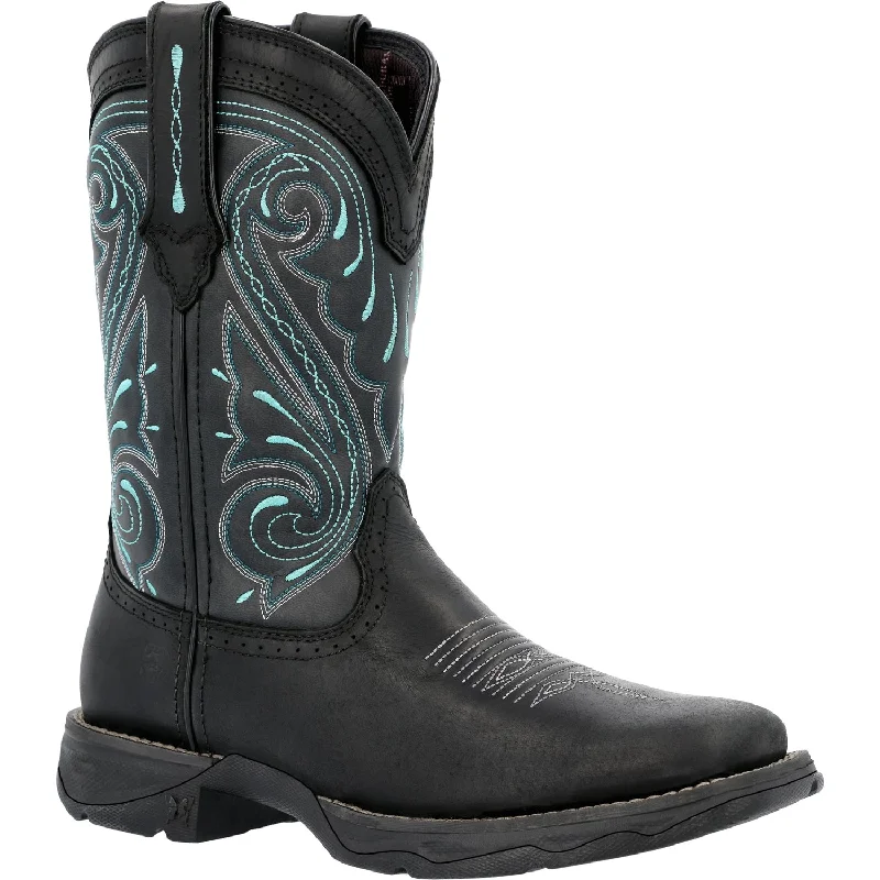 Durango Womens Lady Rebel Western Midnight Sky Leather Cowboy Boots