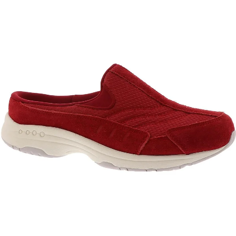 Easy Spirit Womens Travel Time 90 Suede Slip On Walking Shoes