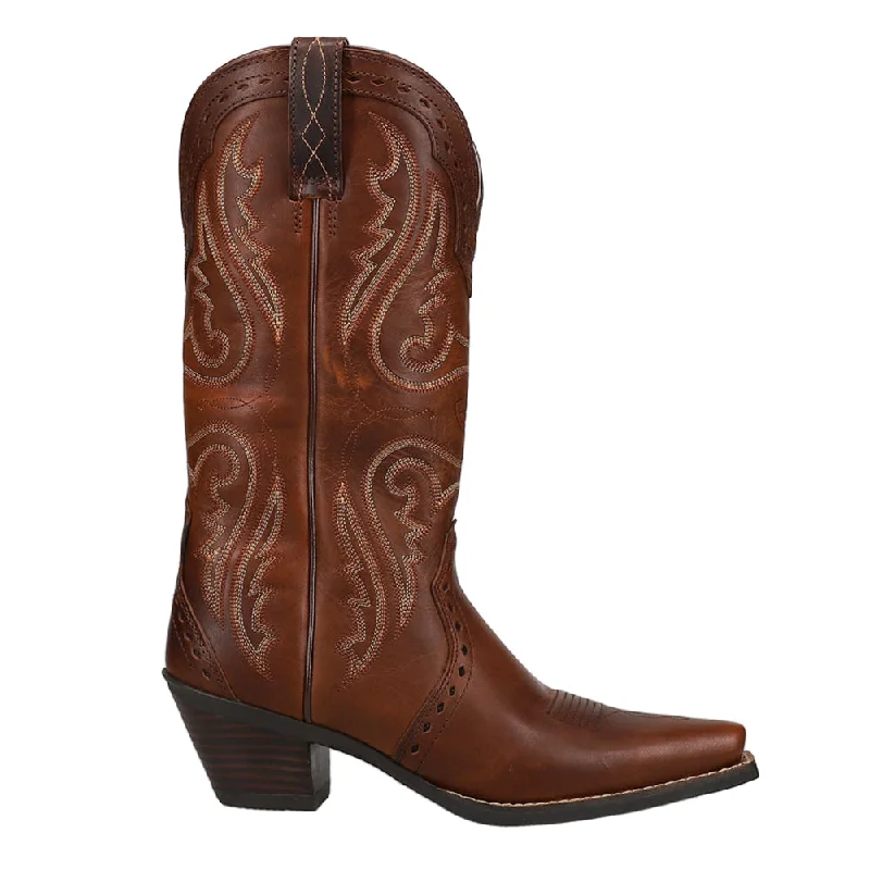 Heritage Embroidery Snip Toe Cowboy Boots