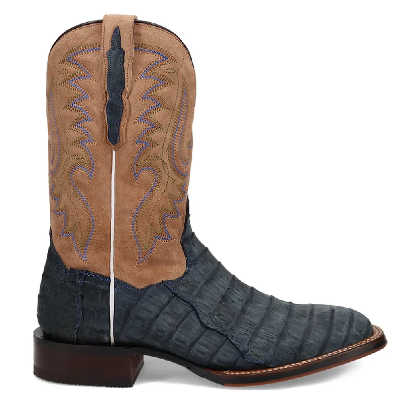 Leon Caiman Square Toe Cowboy Boots