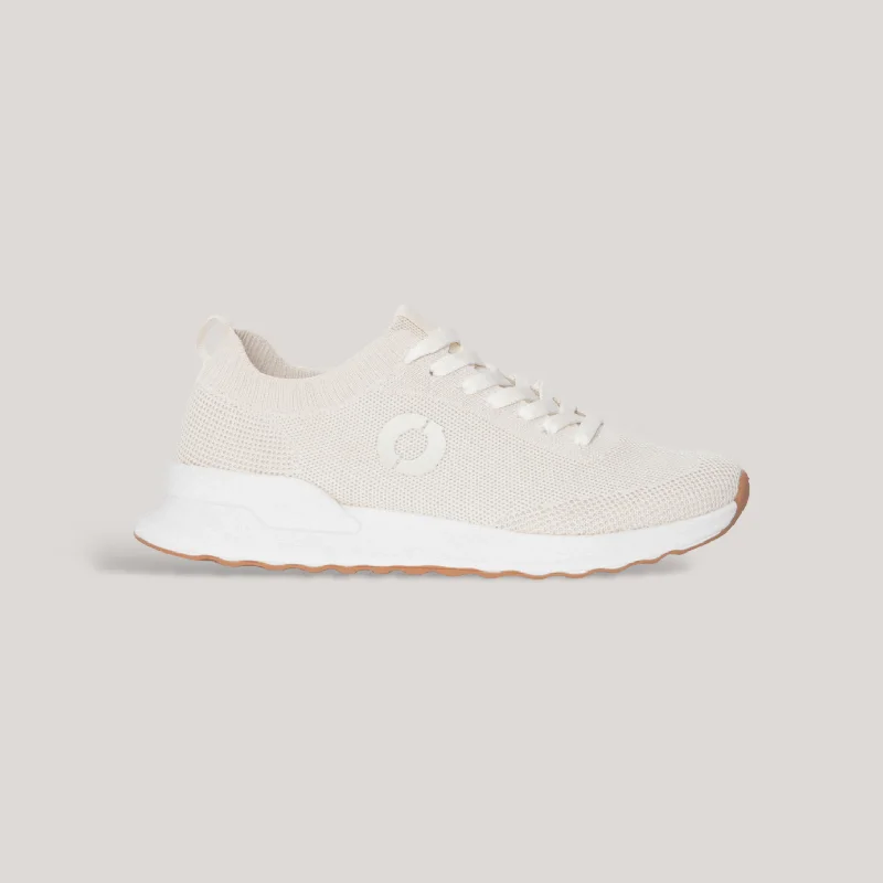 Prinalf Knitted Sneakers - Off-White | Women's