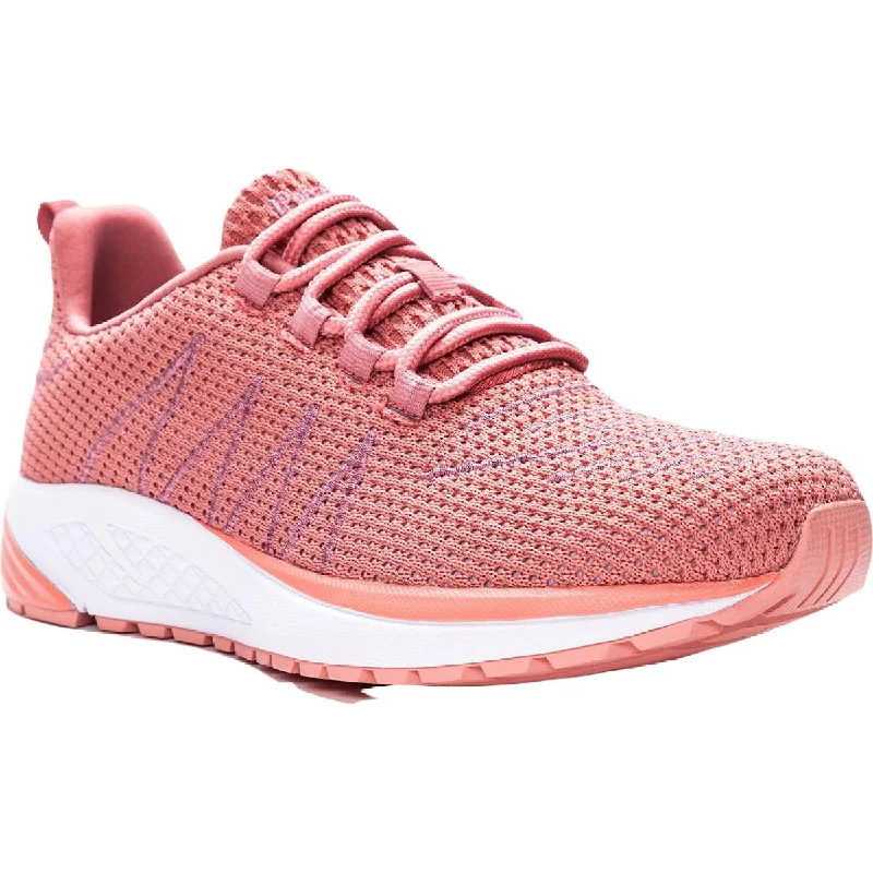 Propet Womens Tour Knit Lace-Up Fitness Athletic Shoes