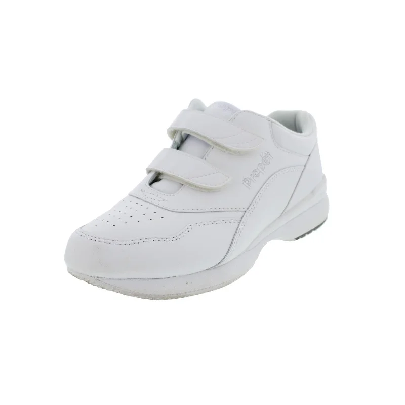 Propet Womens Tour Walker Strap Leather Trainers Walking Shoes