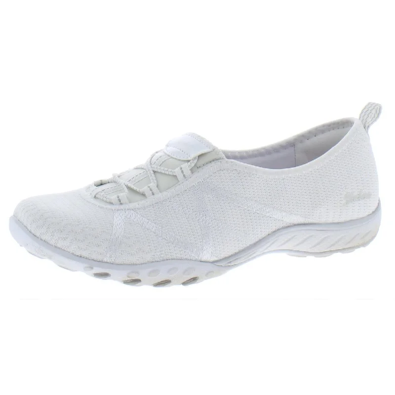 Skechers Womens Breathe-Easy-A-Look Machine Washable Slip-On Sneakers