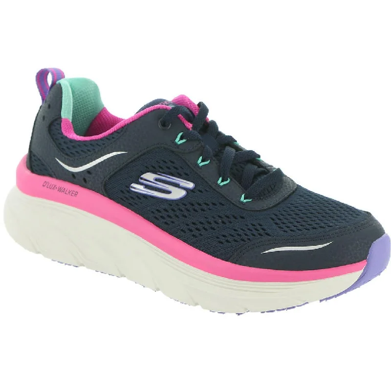 Skechers Womens D'Lux Walker-Infinite Motion Memory Foam Fitness Walking Shoes