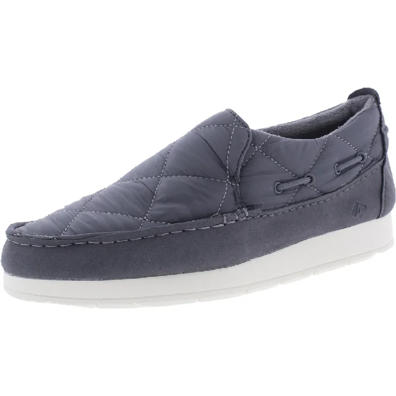 Sperry Womens Quilted Laceless Slip-On Sneakers