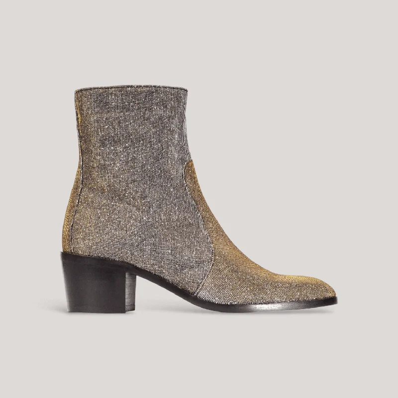 STEFFY | Lurex Ankle Boots