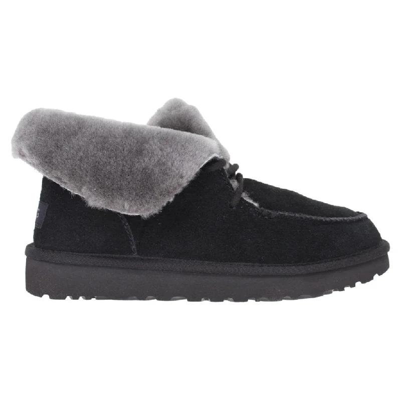 Diara Suede Sheepskin Women's Ankle Boots