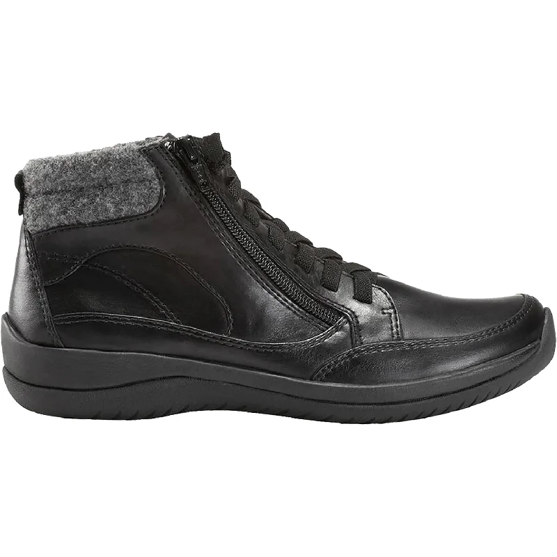 Women's Earth Savant Black Leather