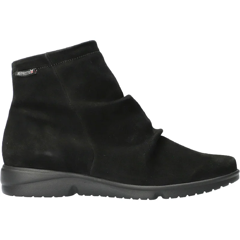 Women's Mephisto Rezia Black Nubuck