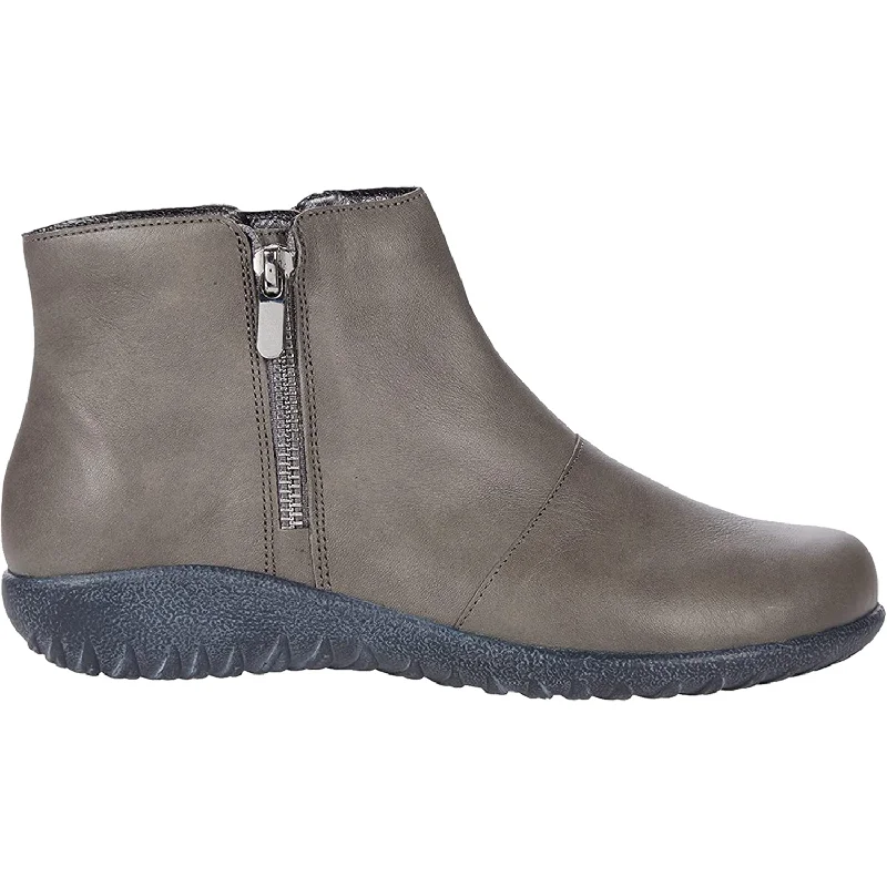 Women's Naot Wanaka Foggy Grey Leather