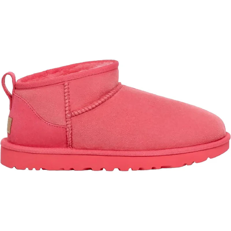 Women's UGG Classic Ultra Mini Pink Glow Sheepskin